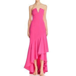 JILL Jill Stuart Women's Ruffled Hi-Low Evening Dress - 10